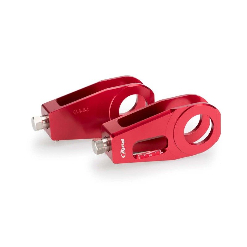 Puig Kettenspanner fur Yamaha YZF R6 06 07 rot