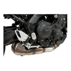 PUIG TAPAS CHASIS ALUMINIO YAMAHA MT-09 21-23 PLATA