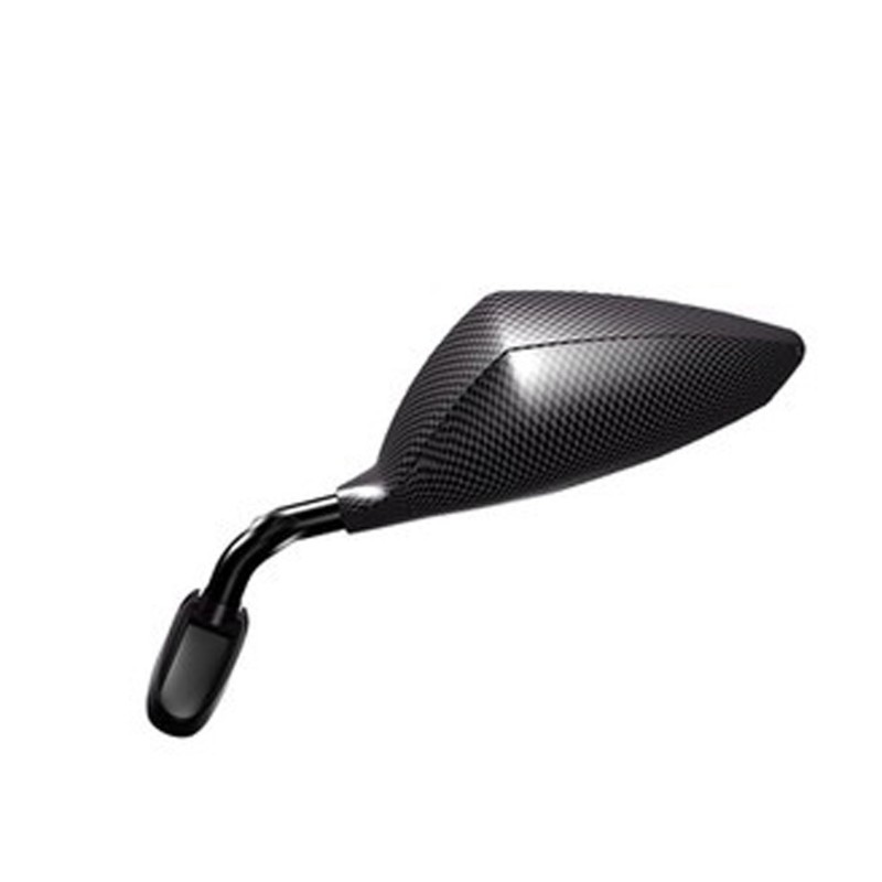 Espejo retrovisor izquierdo racingbike mod. m2 rod 70 aspecto carbono oferta