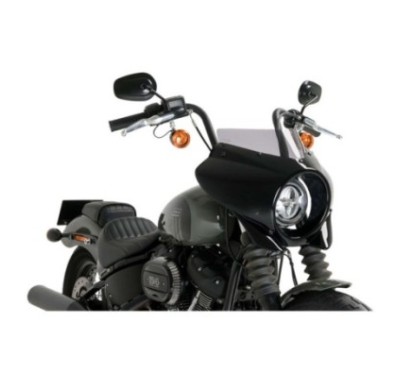 PUIG CUPOLINO SEMICARENATO SPORT MIRAGE HARLEY D. SOFTAIL STREET BOB FXBB 21-23 FUME CHIARO