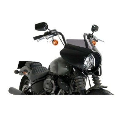 PUIG CUPOLINO SEMICARENATO SPORT MIRAGE HARLEY D. SOFTAIL STREET BOB FXBB 21-23 FUME SCURO