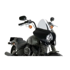 PUIG CUPOLINO SEMICARENATO TOURING MIRAGE HARLEY D. SOFTAIL STREET BOB FXBB 21-23 FUME CHIARO