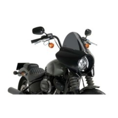 PUIG CUPOLINO SEMICARENATO TOURING MIRAGE HARLEY D. SOFTAIL STREET BOB FXBB 21-23 FUME SCURO