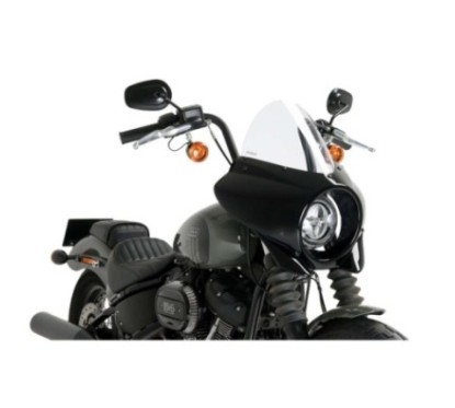 PUIG CUPOLINO SEMICARENATO TOURING MIRAGE HARLEY D. SOFTAIL STREET BOB FXBB 21-23 TRASPARENTE