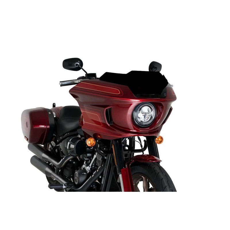 PUIG PARE - BRISE HIGH-ROAD SPORT HARLEY D. SOFTAIL LOW RIDER ST FXLRST 22-23 NOIR