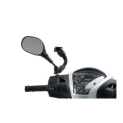 puig supporto per la base dello specchietto retrovisore per fissaggio cover cellulare nero