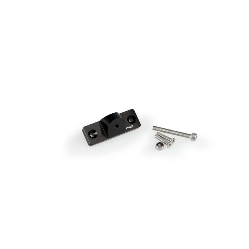 Support de bouchon de reservoir de liquide de frein Puig pour fixation de coque de telephone portable pour Kymco AK550, noir