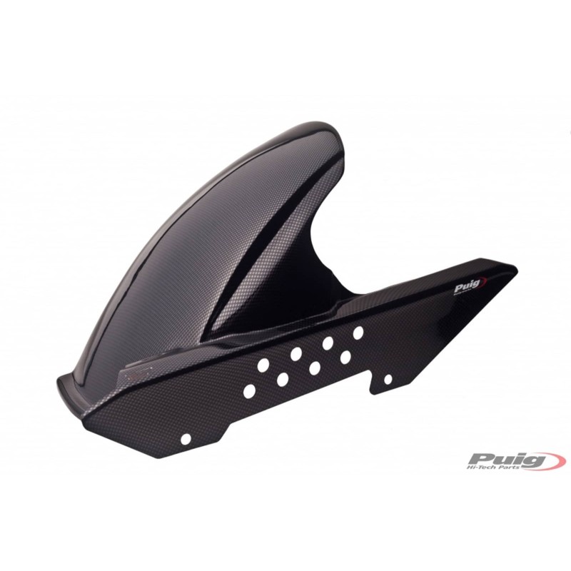 PUIG REAR FENDER KAWASAKI Z750 07-12 CARBON LOOK