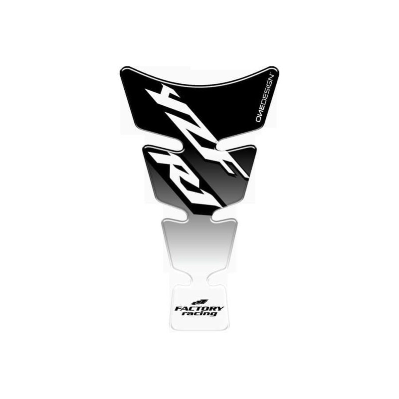 PUIG TANK PROTECTION STICKERS MOD. SPIRIT YAMAHA YZF-R1 17-18 BLACK - OFFER