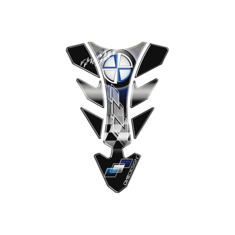 Autocollant de protection de reservoir Puig Mod Future pour BMW Silver Cod 6460P protege la moto des rayures et des rayons UV