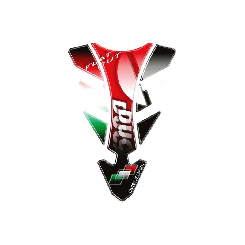 Autocollant de protection de reservoir Puig Mod Future pour Ducati Red Cod 5633R protege la moto des rayures et des rayons UV