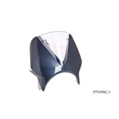 PUIG WINDSCREEN UNIV. VISION KAWASAKI Z900 RS 18-20 CARBON-TRANSPARENT