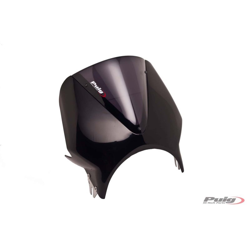 PUIG UNIV. WINDSCHUTZSCHEIBE VISION KAWASAKI Z900 RS 18-20 SCHWARZ-DUNKLER RAUCH