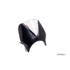 PUIG WINDSCREEN UNIV. VISION KAWASAKI Z900 RS 18-20 BLACK-TRANSPARENT