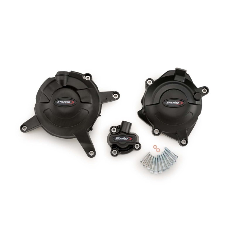 PUIG PROTECCION CARTER MOTOR YAMAHA YZF-R3 16-18 NEGRO