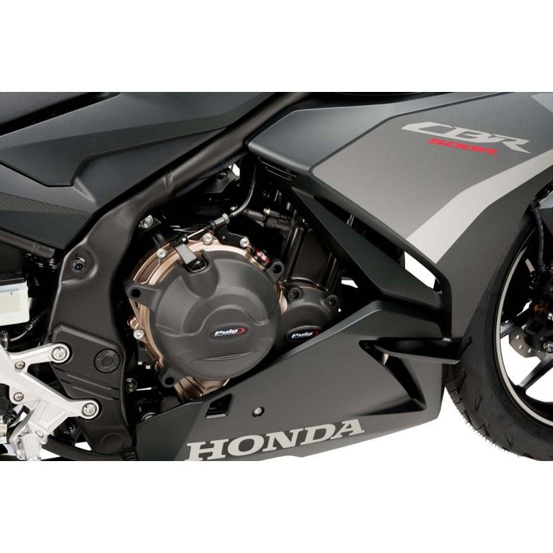 puig engine cover protector track for honda cb500 f championship 22 24 black