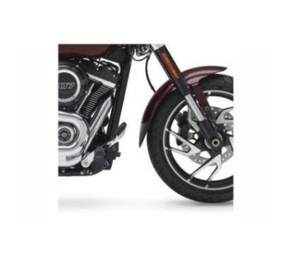 Extension de garde-boue avant Puig pour Harley D Softail Low Rider ST FXLRST 2022-2024, noir mat