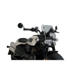 PANTALLA PUIG NAKED NG SPORT HARLEY D.SPORTSTER S RH1250S 21-24 HUMO CLARO