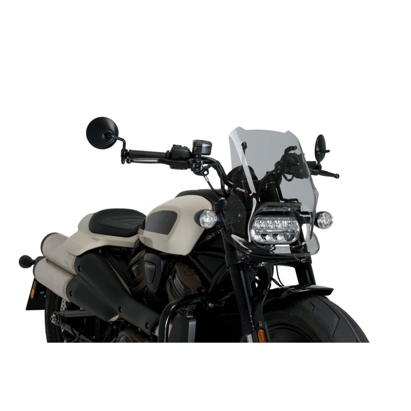 PUIG CUPOLINO NAKED N.G. SPORT HARLEY D. SPORTSTER S RH1250S 21-24 FUME CHIARO