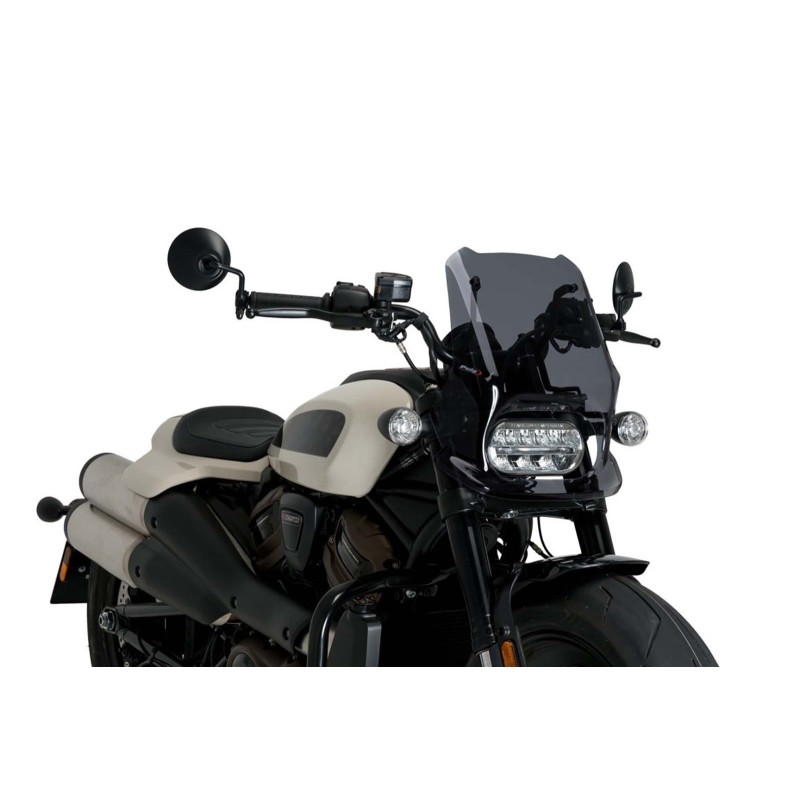 PANTALLA PUIG NAKED NG SPORT HARLEY D.SPORTSTER S RH1250S 21-24 HUMO OSCURO