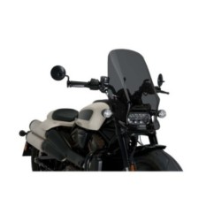 PUIG Bulle Nue NG TOURING HARLEY D. SPORTSTER S RH1250S 21-24 FUMEE FONCEE