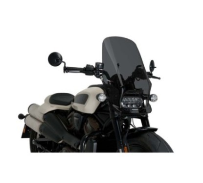 PUIG Bulle Nue NG TOURING HARLEY D. SPORTSTER S RH1250S 21-24 FUMEE FONCEE