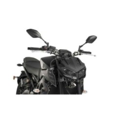 PUIG CUPOLINO NAKED N.G. SPORT PLUS YAMAHA MT-09 17-20 NERO OPACO