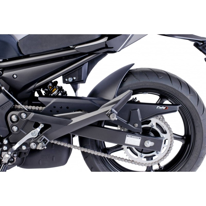 PUIG PARAFANGO POSTERIORE YAMAHA XJ6 09'-16' NERO OPACO