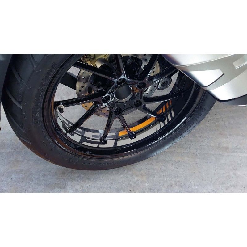 Adhesivos para llantas Puig para BMW R1250 GS 18/24 dorados