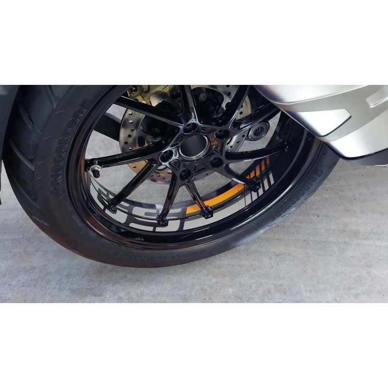 PUIG STICKERS WHEELS BMW R1200 GS EXCLUSIVE RALLYE 17-18 GOLD