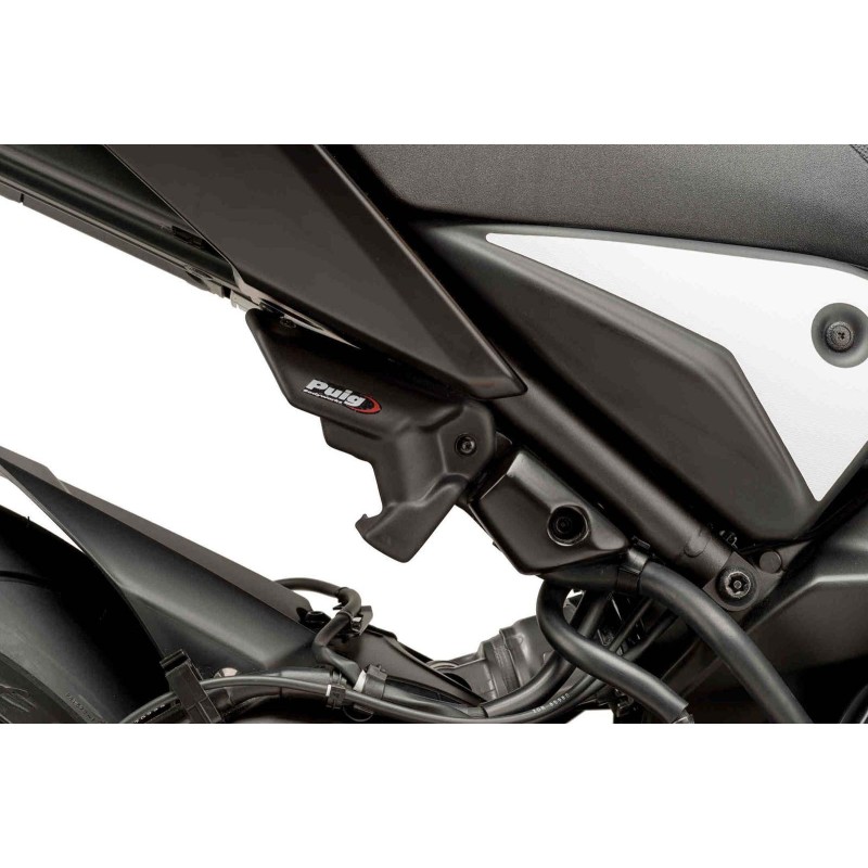 PUIG COUVERCLE DE RESERVOIR DE LIQUIDE DE FREIN ARRIERE YAMAHA MT-09 21-23 NOIR OPAQUE