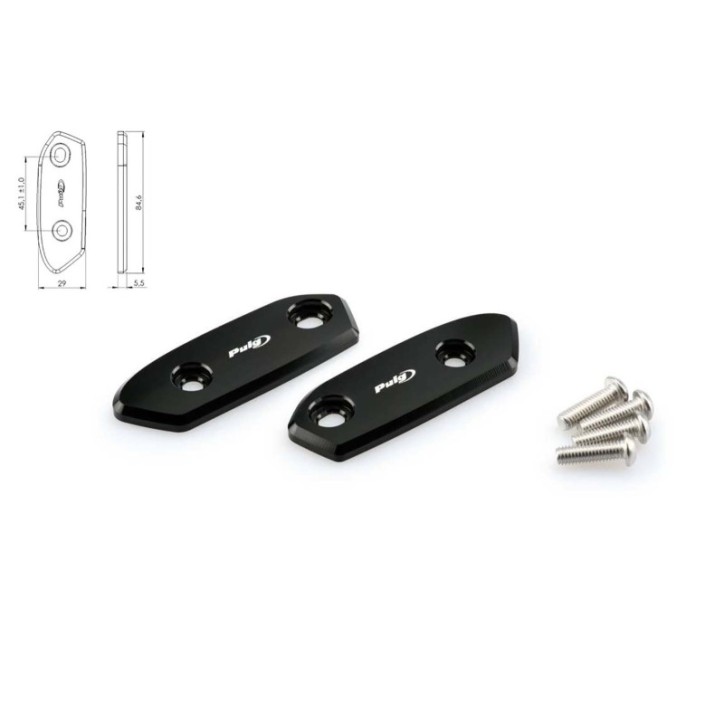 PUIG TAPPO FORO SPECCHIETTO SUZUKI GSX-R1000/R 17-19 NERO