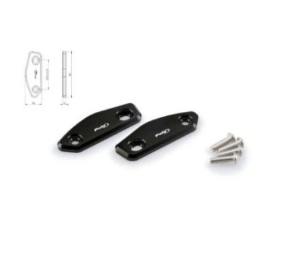 puig tappo foro specchietto per suzuki gsx r250 17 19 nero