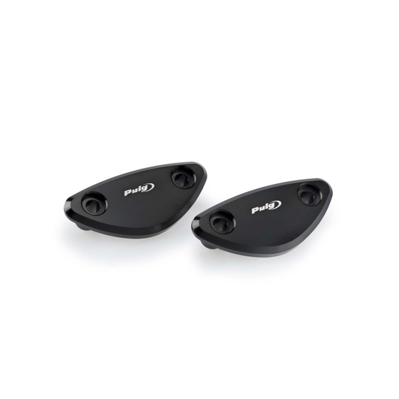 Tapa de orificio de retrovisor Puig para Triumph Daytona 675 R 13 16 negra