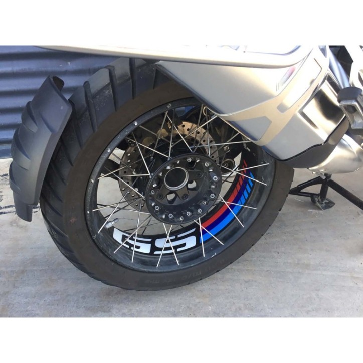 PUIG STICKERS FOR RIMS BMW R1200GS ADVENTURE 14-16 BLACK