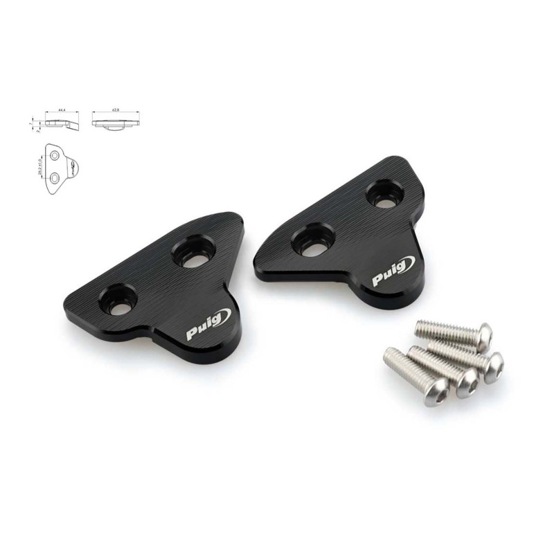PUIG TAPPO FOR SPECCHIETTO YAMAHA YZF-R6 17-19 NOIR