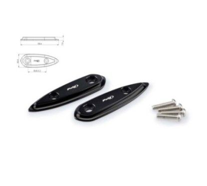 puig tappo foro specchietto per yamaha yzf r3 2019 nero