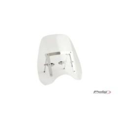 PUIG CUSTOM SCREEN CHOPPER KAWASAKI W800 11-24 CLEAR