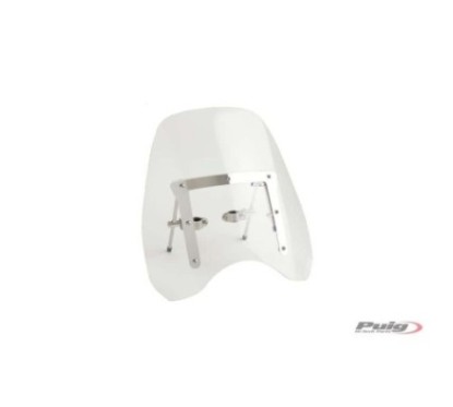 PUIG CUSTOM SCREEN CHOPPER KAWASAKI W800 11-24 CLEAR