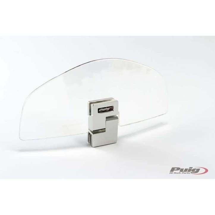 PUIG FIJACION DEFLECTOR MEDIANTE CLIP-ON TRANSPARENTE - Dimensiones (HxL): 79x186 mm. - No requiere perforaciOn - COD. 4639W