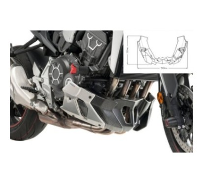 PUIG EMBOUT HONDA CB1000R NEO SPORTS CAFE 18-20 CARBON LOOK