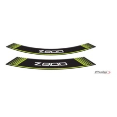 PUIG ADHESIVOS RUEDAS KAWASAKI Z800 VERDE - El set se compone de 8 tiras adhesivas - COD. 6561V