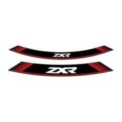 PUIG ADHESIVOS RUEDAS KAWASAKI ZXR ROJO - El set se compone de 8 tiras adhesivas - COD. 9292R