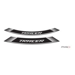 PUIG STICKERS FOR RIMS YAMAHA TRACER WHITE - The set consists of 8 adhesive strips - COD. 9293B