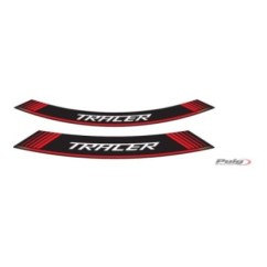 PUIG STICKERS FOR RIMS YAMAHA TRACER RED - The set consists of 8 adhesive strips - COD. 9293R