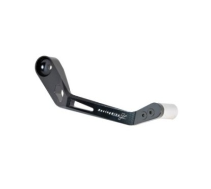 RACINGBIKE PROTECCION PALANCA FRENO DUCATI PLATA - COD. PLB700P - Incluye adaptador. Material: aluminio ergal 7075 mecanizado