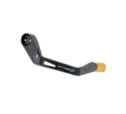 PROTECCION PALANCA FRENO UNIVERSAL ORO RACINGBIKE - COD. PLB100O - Incluye el adaptador para manillar de carreras. Material: