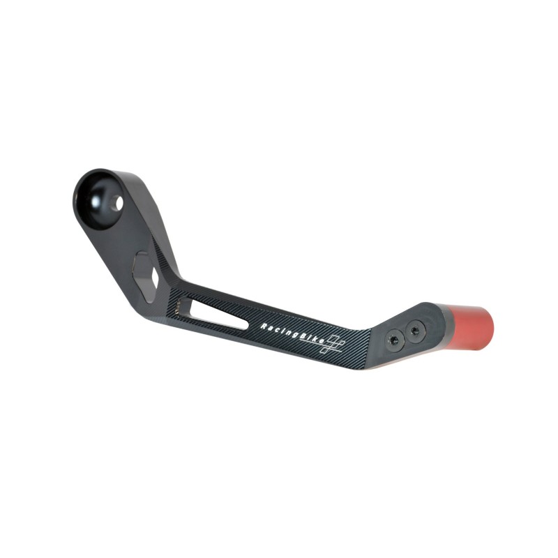 PROTECCION PALANCA FRENO UNIVERSAL ROJO RACINGBIKE - COD. PLB100R - Incluye el adaptador para manillar de carreras. Material: