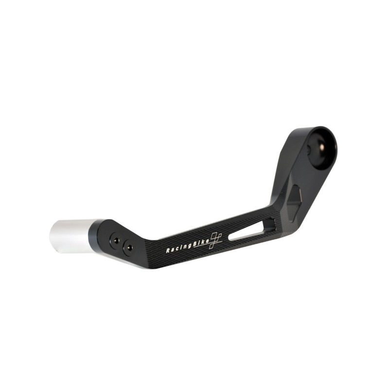 RACINGBIKE BMW SILVER CLUTCH LEVER PROTECTION - COD. PLC600P - Includes adapter. Material: machined 7075 ergal aluminium