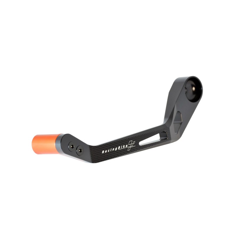 racingbike protezione leva frizione honda arancione cod plc200t include l adattatore materiale alluminio 7075 ergal